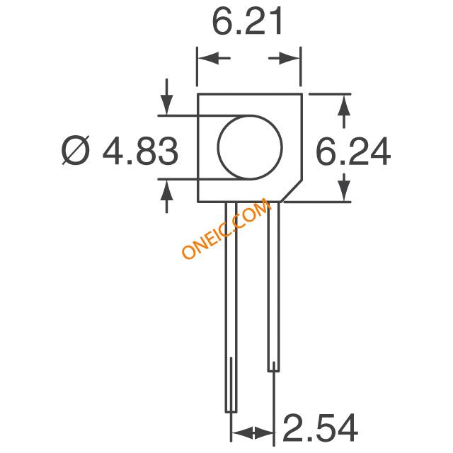 5mm Right Angle LED Side 1