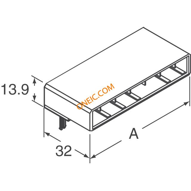 D5200 Header Right Angle Single