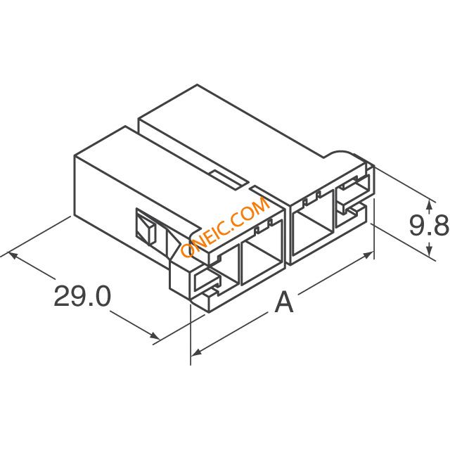Receptacle Keyed 2-Position