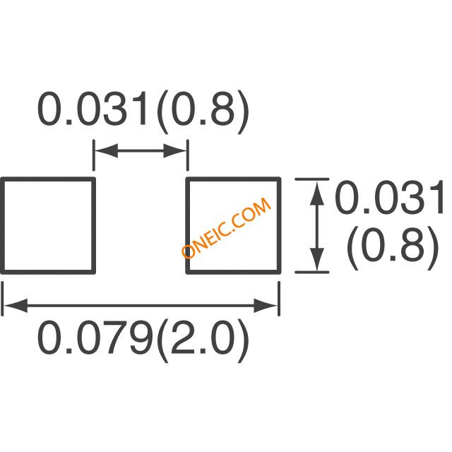 (MMZ,MPZ)1608 Series Footprint