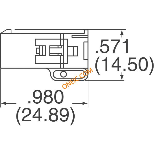 MATE-N-LOK2 Cap Dual 8-24 Circuits Side
