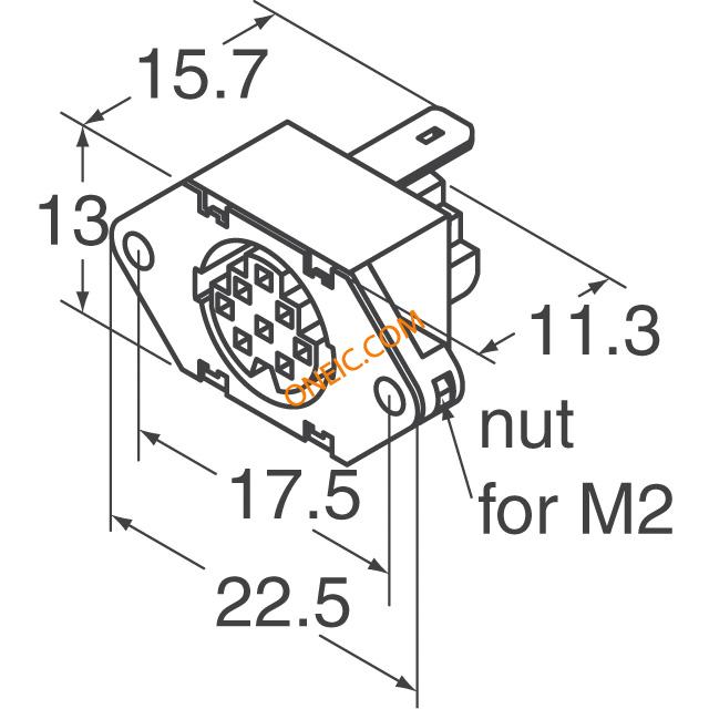HR212-10R Receptacle