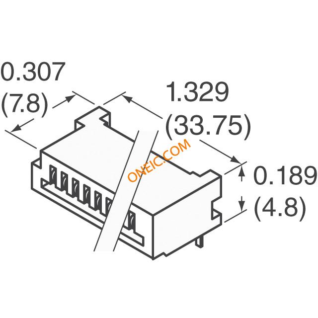 FFC Connector-Rt Angl-24 Position