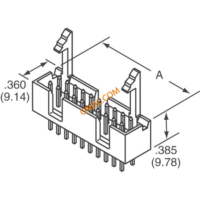 Low Profile Straight with Latches