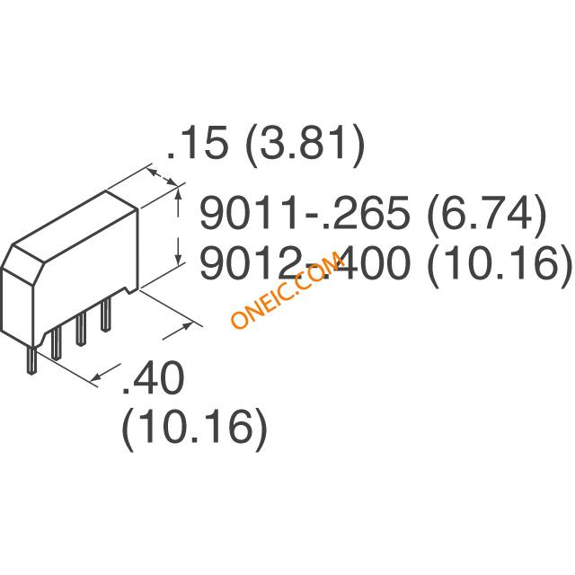 9011, 9012 Side View