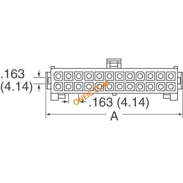 MATE-N-LOK2 Plug Dual 8-24 Circuits