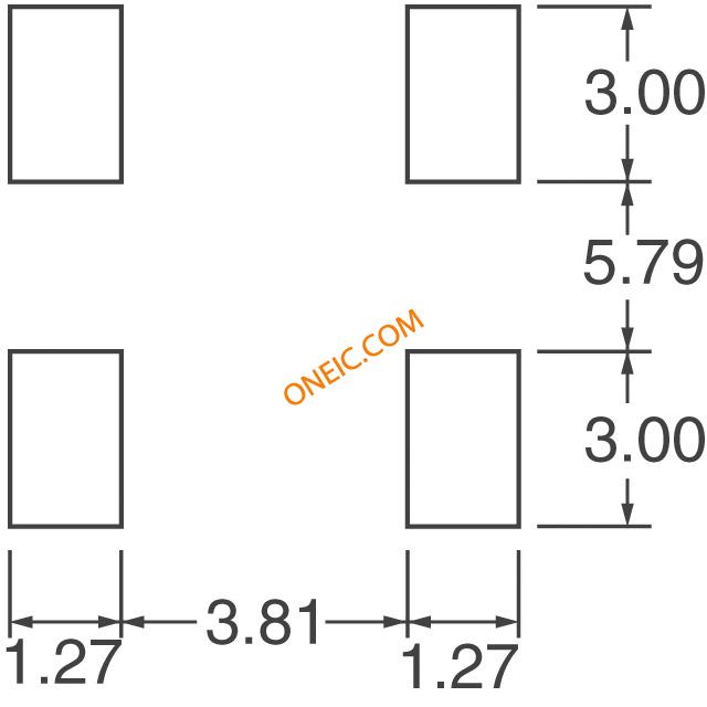 SG615 Series Footprint