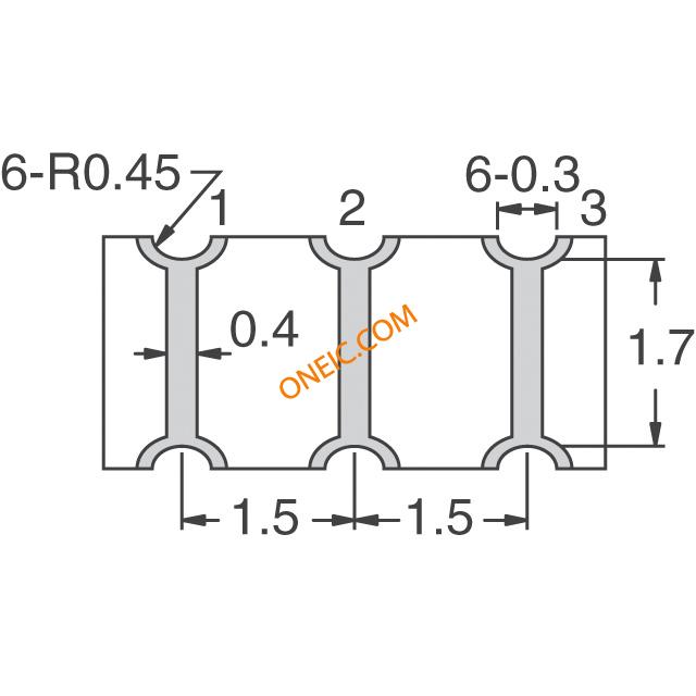 PBRCxxxMR50X000 Footprint