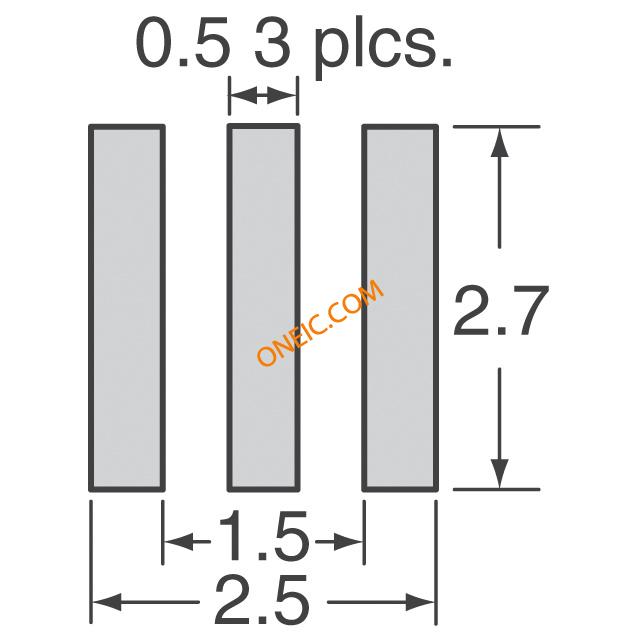 CCRxC7T Series Footprint