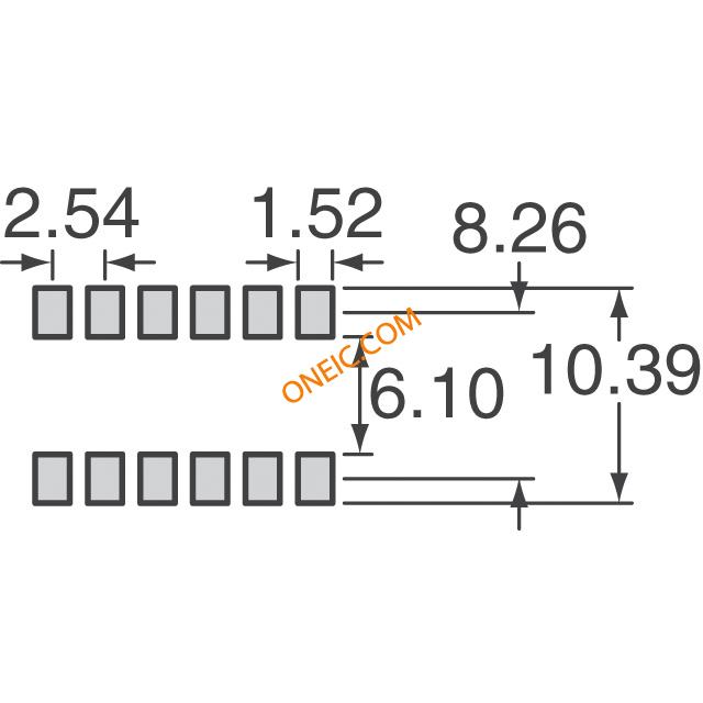 GDSxxS Series Footprint