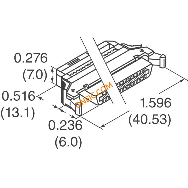 FX2B Socket Lock Cable-40SA