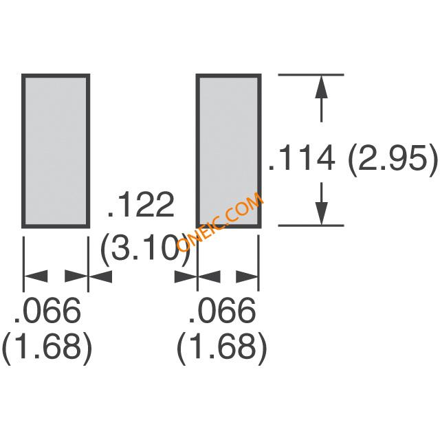miniSMDF Series Footprint