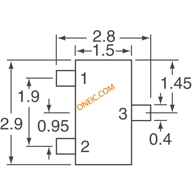 Thumbnail Transistor Mini 3-Pin