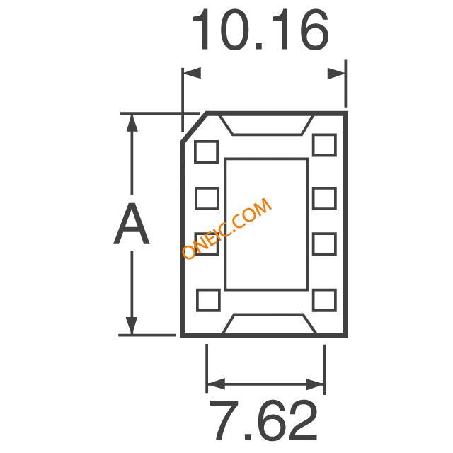 Vertical Dip 8-Pin Top