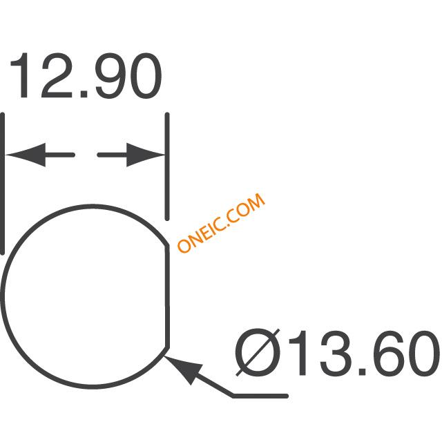 RP8100B1M Panel Cutout