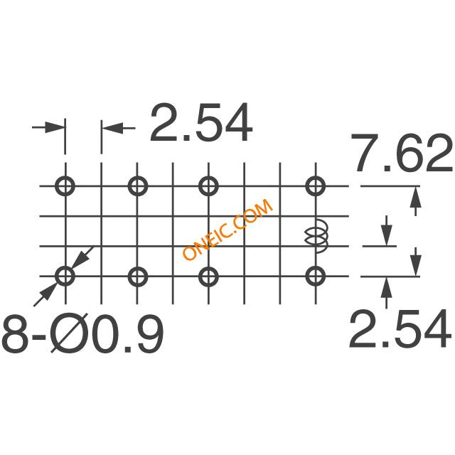 DS2E Series Footprint