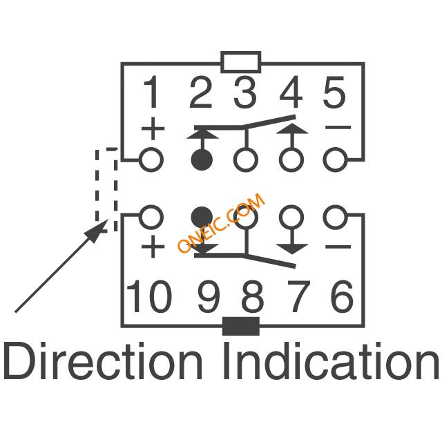 TN Series PCB 2 Coil Latching