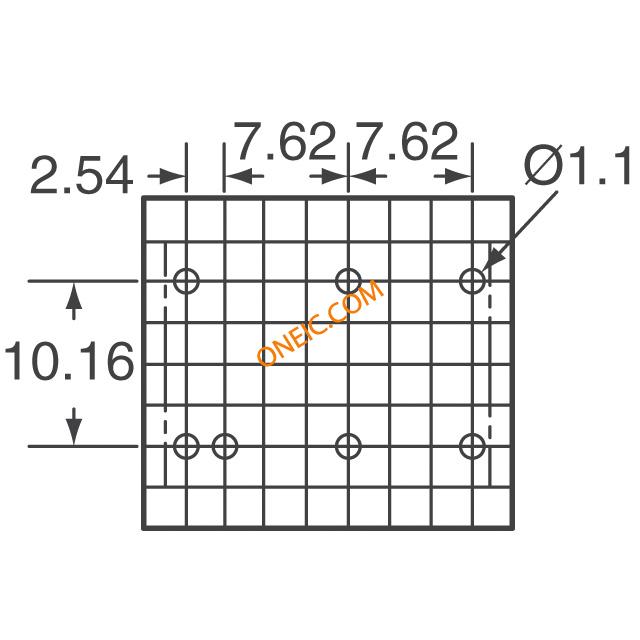 DK1A1B-L2 Series Footprint