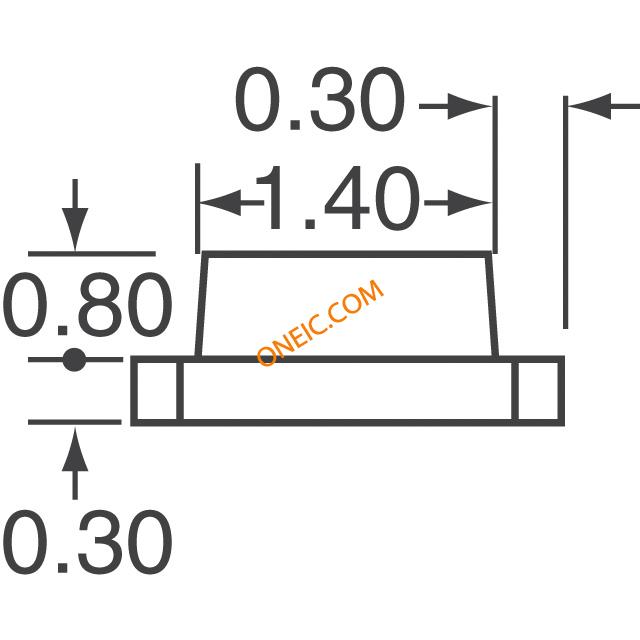 SML-LXT0805 Series Side