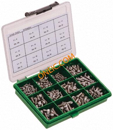 DIN 7380 A2 STAINLESS,KIT