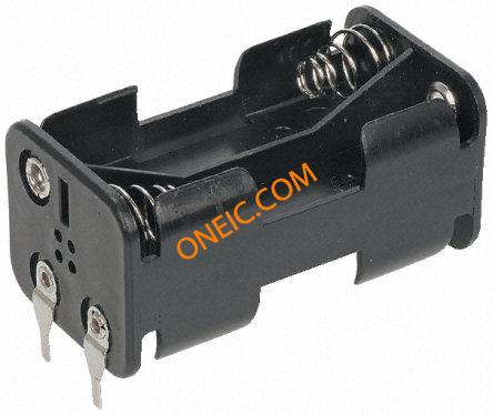 BATTERY HOLDER 4XAAA (PCB)